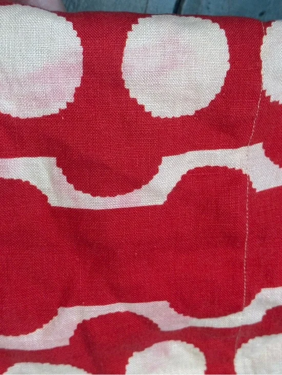 FARM Rio Red Palermo Sleeveless Midi Dress Size Small 38470 - Picture 16 of 16